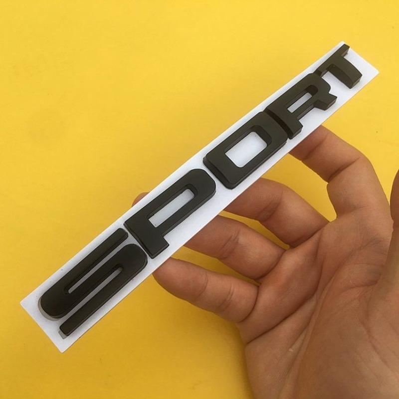 Car tail label sport letter sticker, sports three-dimensional metal modification after sticking body decoration car label