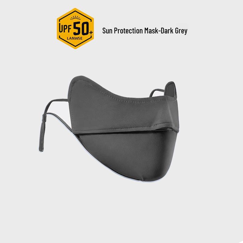 Women s UV Protection Ice Silk Face Mask - Breathable, Eye Corner Protection for Cycling Ice Silk UPF 30+