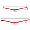Aluminium Alloy Mountain Bike Handlebar Bicycle Riser Bar Extra Long Durable 31.8mm