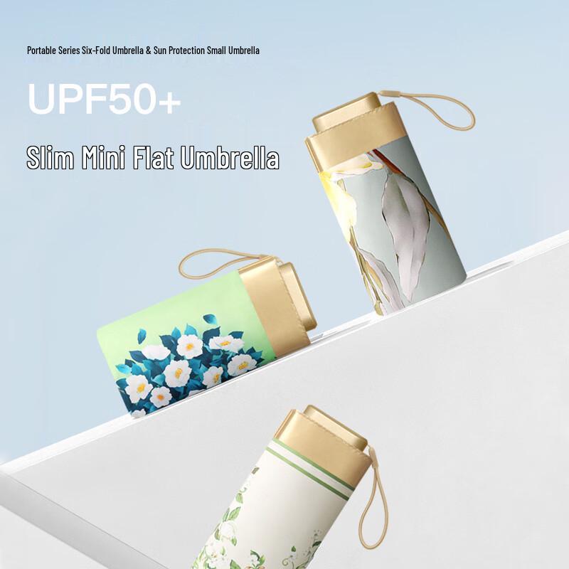 

XuQing Ultra-Thin Mini Folding Umbrella (2-Pack)