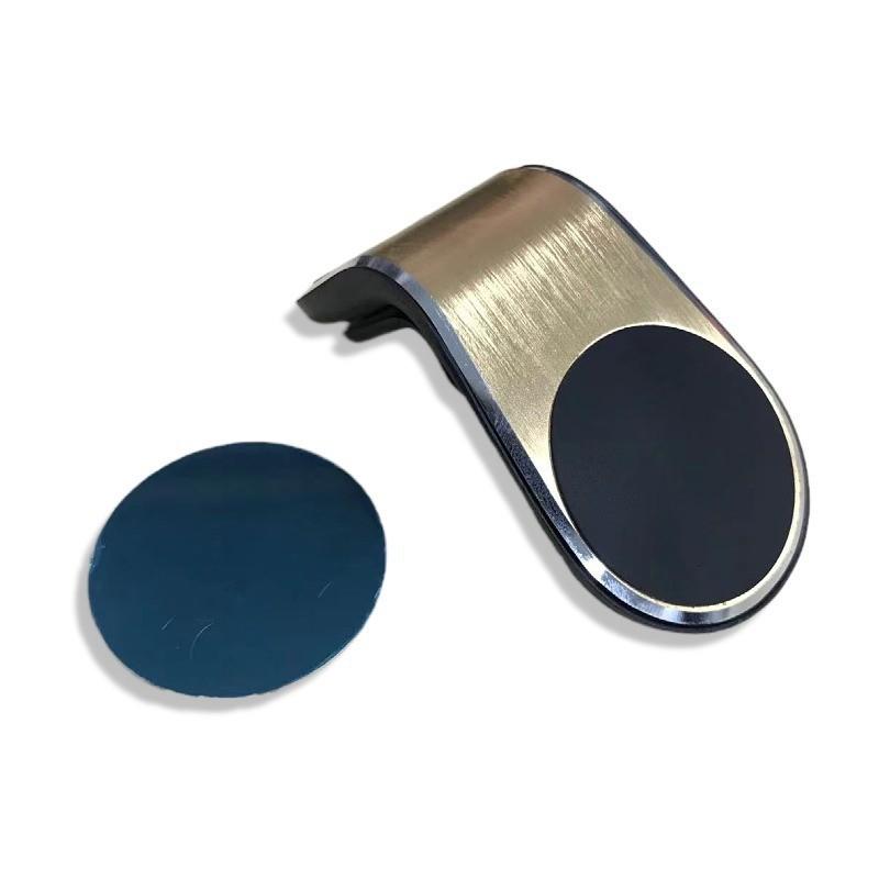 Magnetický držák na mobilní telefon do auta, klip na upevnění L držáku, mimo trend