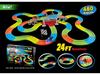 Children's DIY Electric Racing Car & LED Train Educational Toy Set
