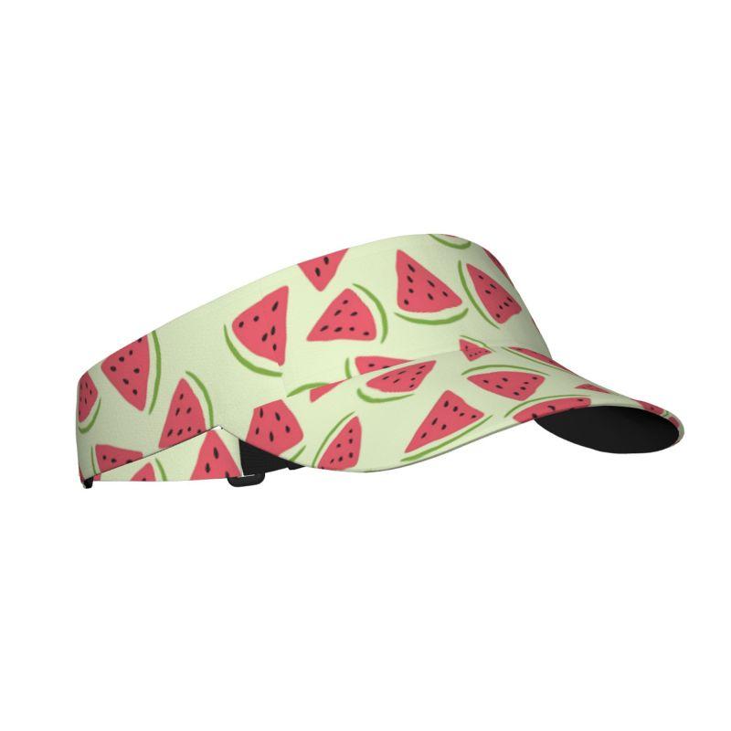 

Watermelon Visor Cap Funny Sun Hat for Women Men Teens Empty Top Visor Hat for For Sports Beach Tennis Golf Running & Hiking