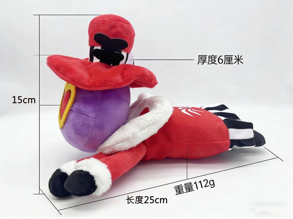 Hot Hazbin Hotel Vox Plush Doll Cute Anime Peripherals Toy Birthday Christmas Gift