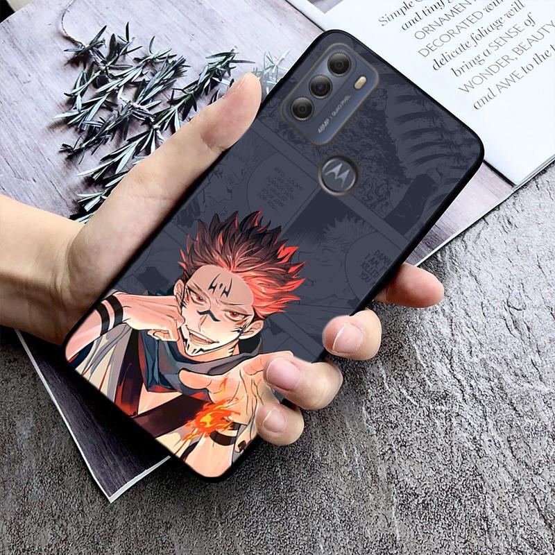 Husa Jujutsu Kaisen Ryomen pentru Motorola Moto E32 E20 E40 G22 G52 G20 G30 G100 G60 G50 G10 GPure GStylus G9 One Action Macro