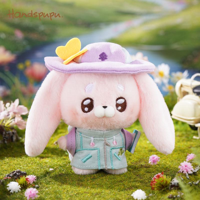 ABFUN Handpuppet Outdoor Diary Series Plush Toy Small Stuffed Doll Pendant Birthday Gift
