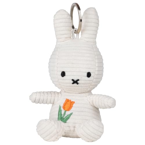[Marks International] [Bon Ton Toys] BON TON TOYS Miffy Corduroy Keychain 70th Anniversary Edition BTT-053RB / BTT-054TP (Tulip)