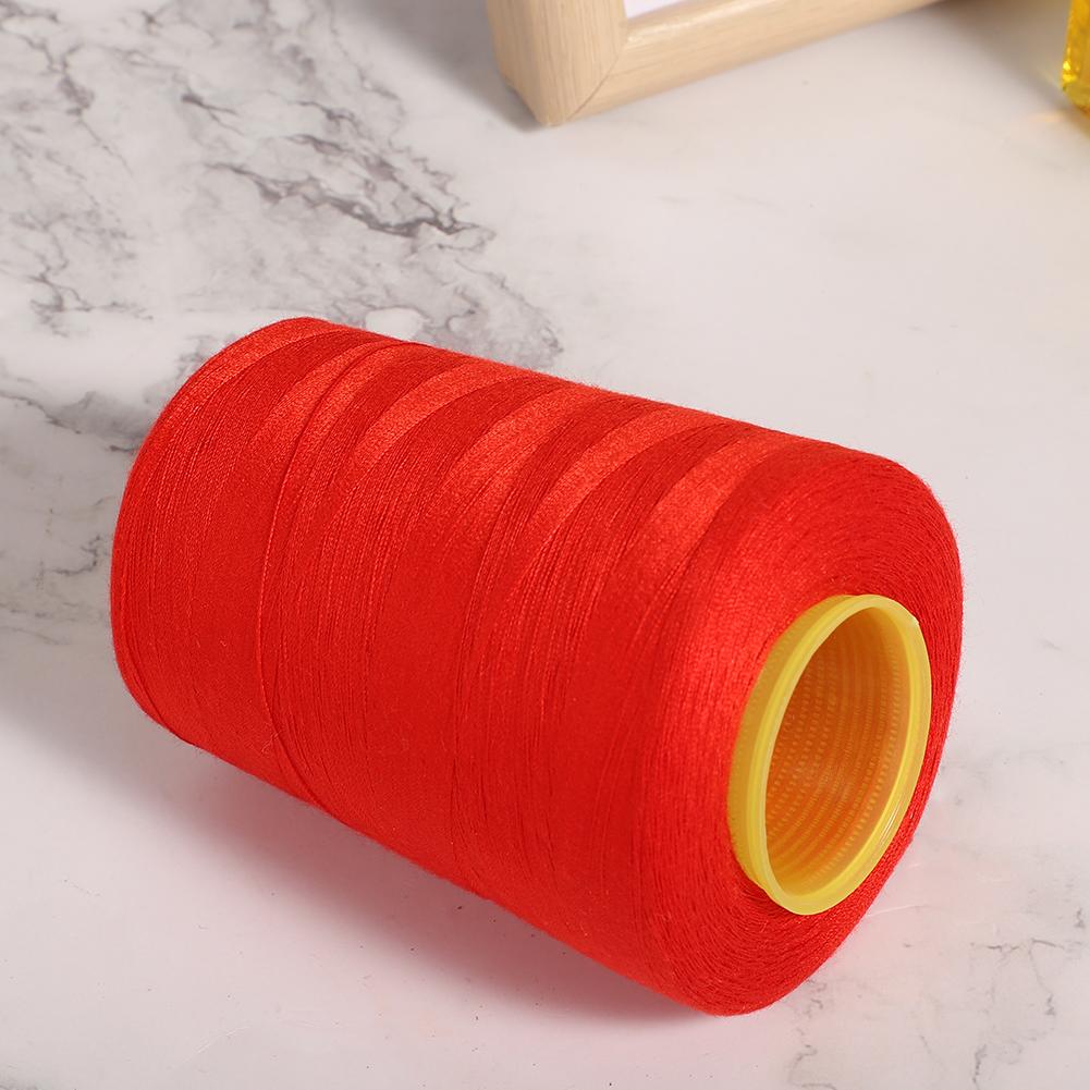 Sewing Machine Thread 8000 Yards High Grade Polyester Household Clothing Accessories(Red )