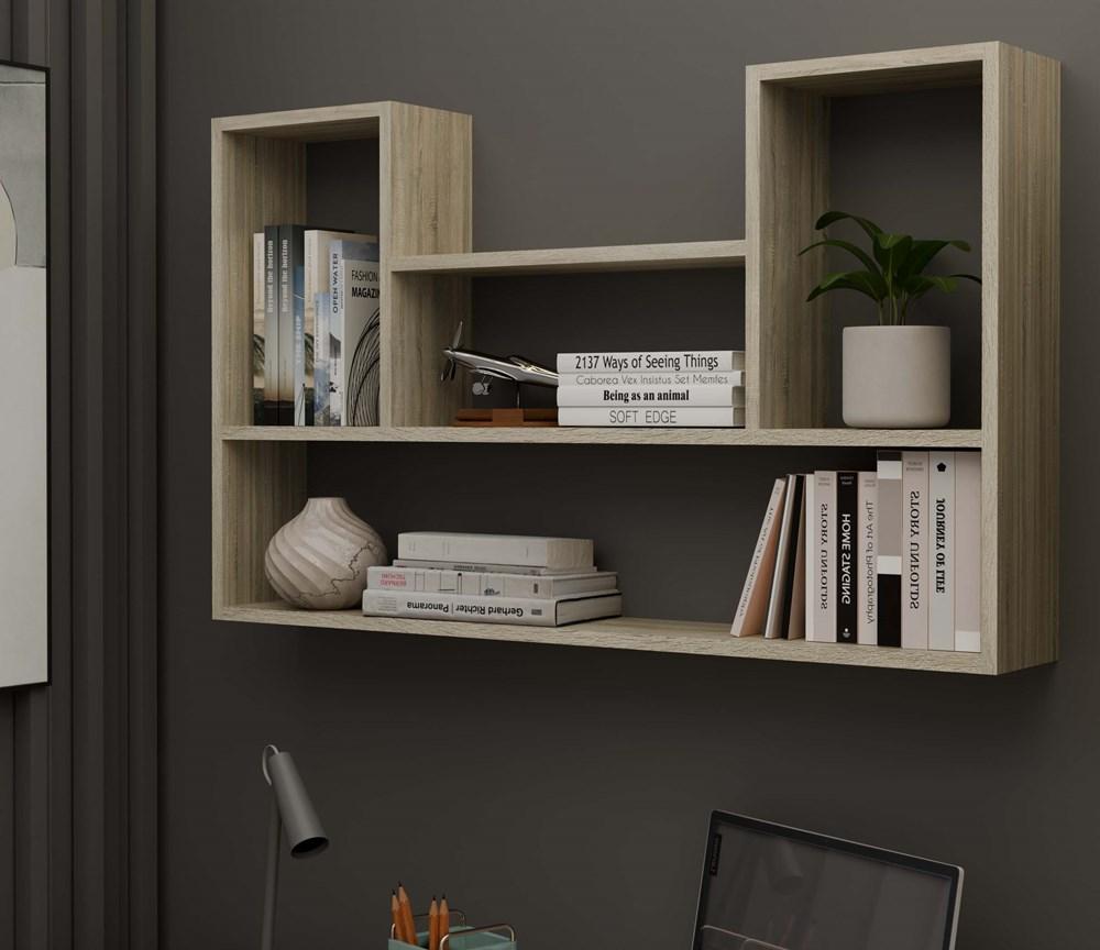 Bilbao 4P Hanging Shelves Sonoma Oak