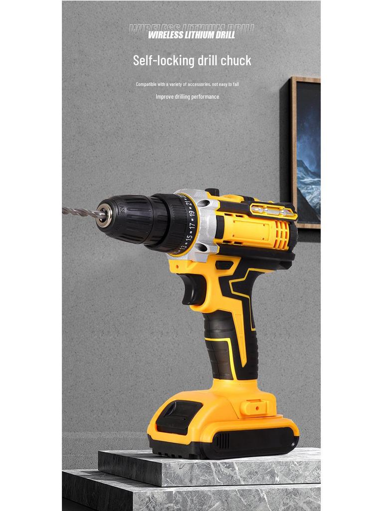 Multi-Function Household Hardware Toolkit with Power and Manual Tools