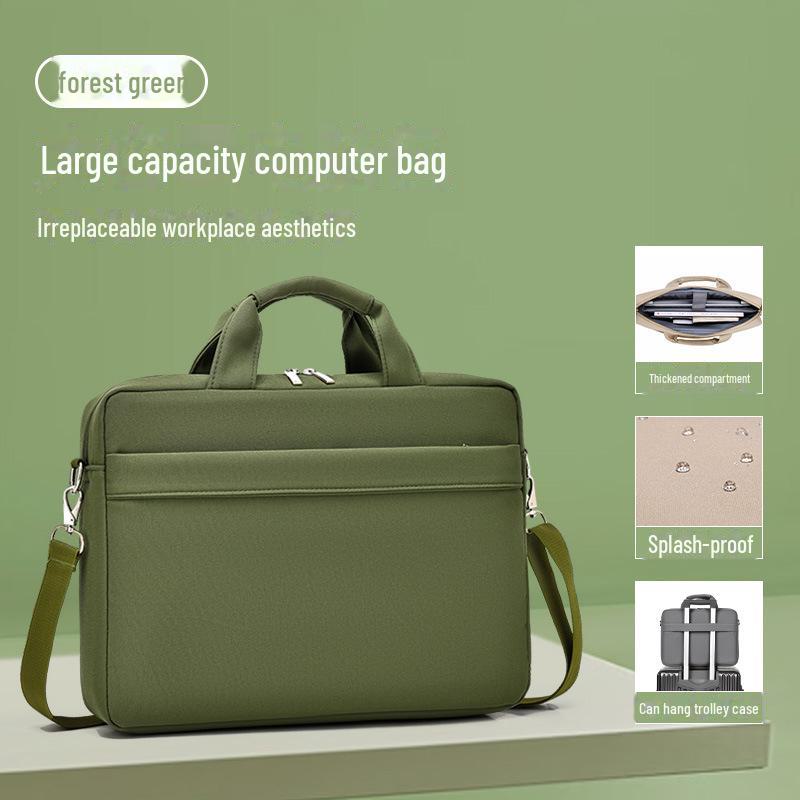 Servietă antișoc cu un singur umăr pentru laptopuri de 15,6 inchi - Compatibilă Huawei și Dell