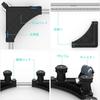 DEWEL Washing with Measuring 8 8 Telescopic Washing Machine Pan and Drain Width and Vibration and Noise Warranty Machine/Refrigerator Stand,