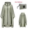 Nylon Motorcycle Adults Raincoat Women Men Waterproof Tent Rain Cover Wear Outdoors Hiking Rain Coat Jacket Cloak