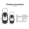 Portable Solar Camping Lamp USB Rechargeable Hanging Tent Lantern Stepless Dimming Of Cold And Warm Light Camping Lamp
