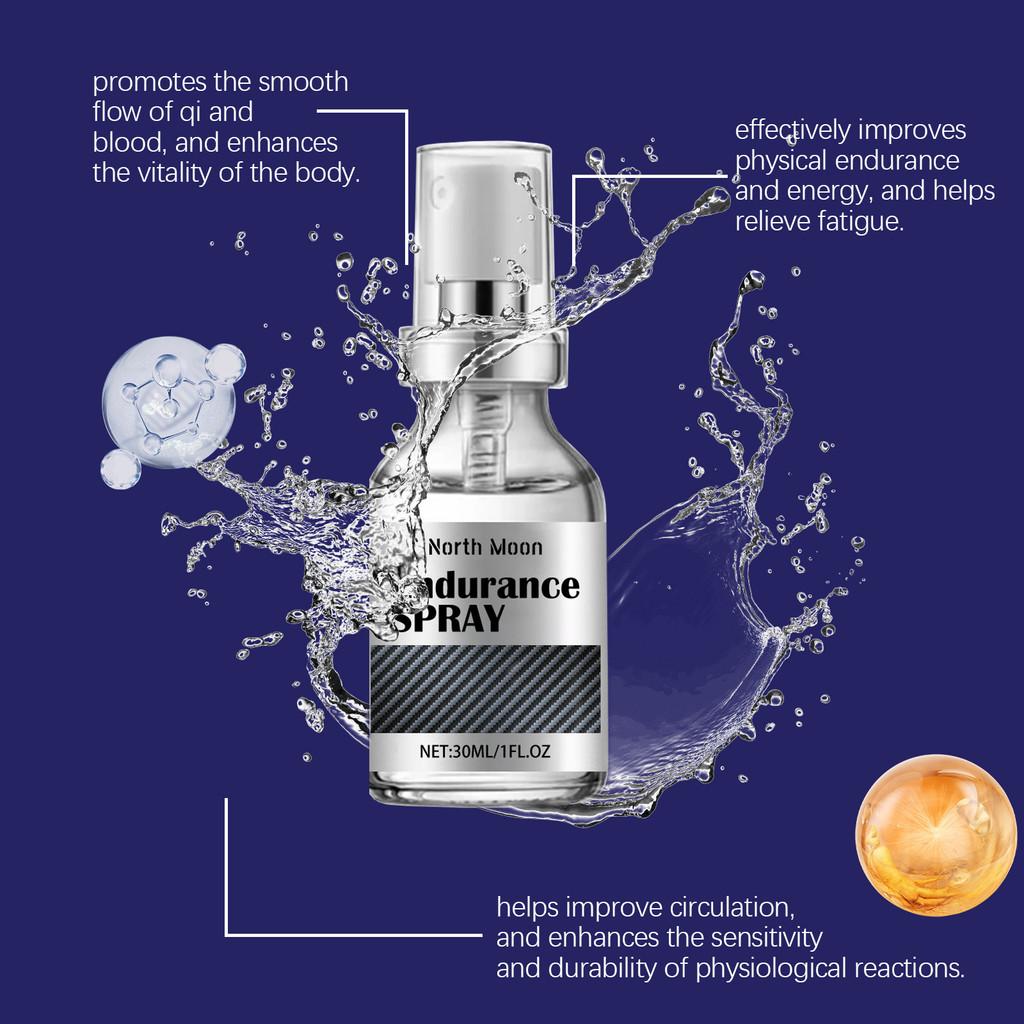 North Moon Men's Care Spray Moisturizing Body Lotion For Hydration And Massage Therapy