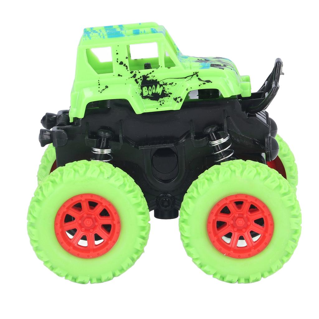 Jucărie Vehicul Inertial Off Road Rotație 360 grade Tracțiune Integrală Simulare Model Mașină Bebeluș pentru Copii Verde