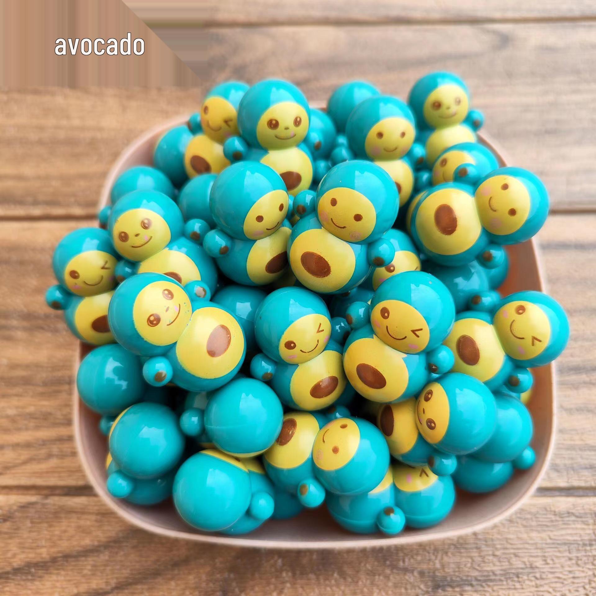 

Миниатюрная фигурка в стиле TikTok, космонавт-неваляшка, тигр, синий, настольное украшение, игрушка, сюрприз-бокс