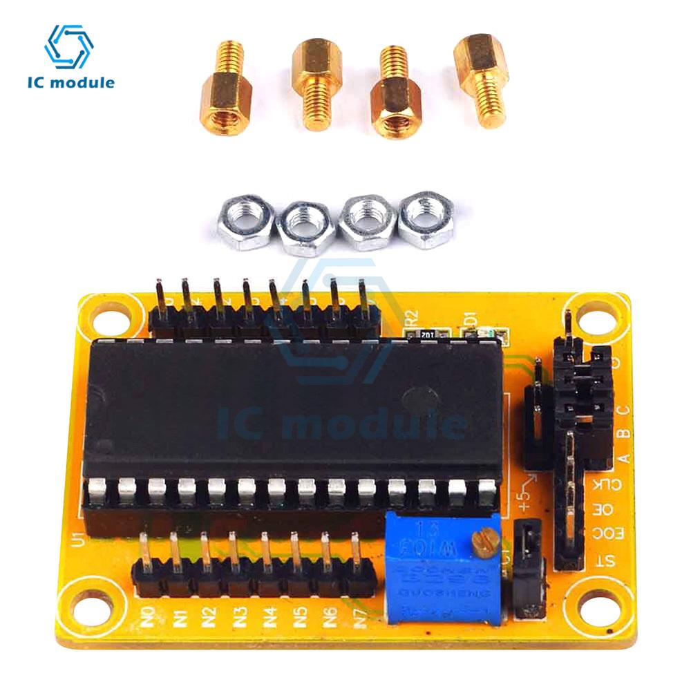 

ADC0809 module 8-bit/8-way parallel AD conversion module circuit single-chip analog-to-digital conversion