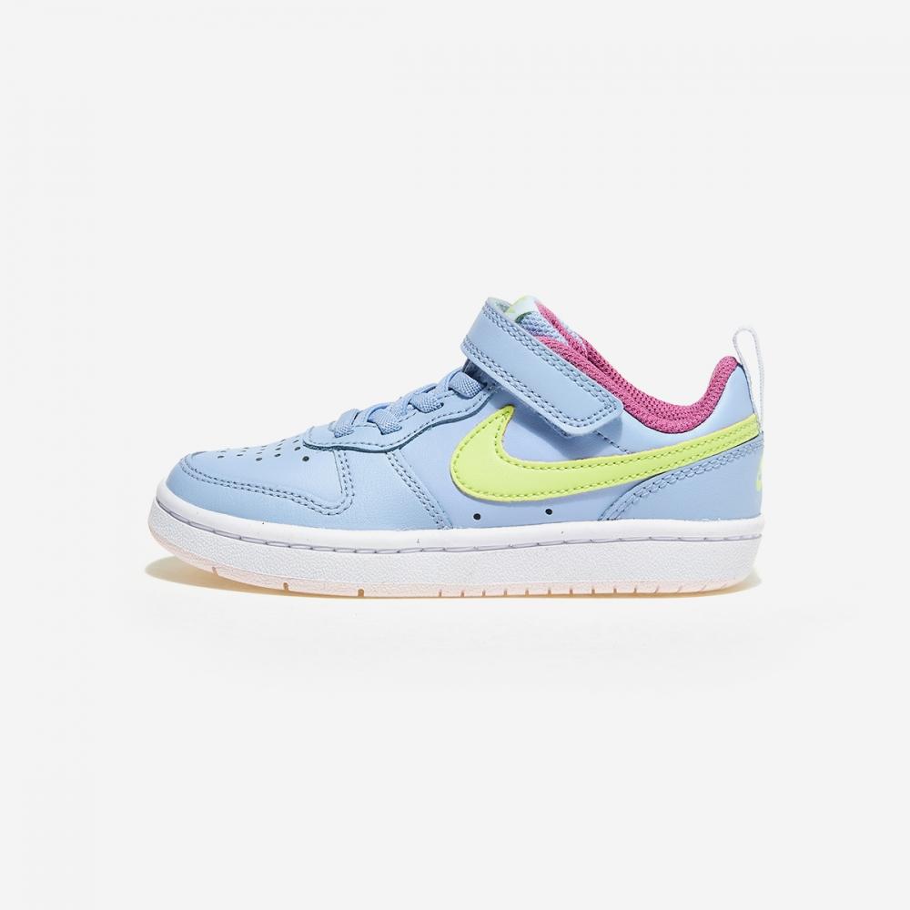

Школьные кроссовки для мальчиков Nike Court Borough Low 2 на липучке (405)