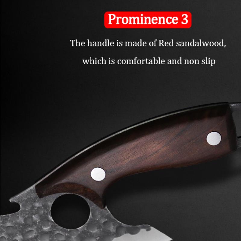 Boning Knife Multi-purpose Knife for Slaughter Forging Small Kitchen Knife Mini Knife Sharp Paring Knife for Home Use Fruit Knife