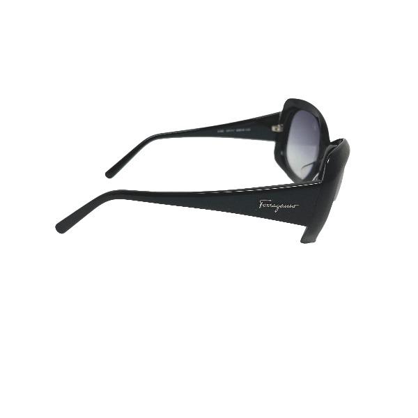 Salvatore Ferragamo Sunglasses 2162 Plastic Black Women 2162-101/11 Used