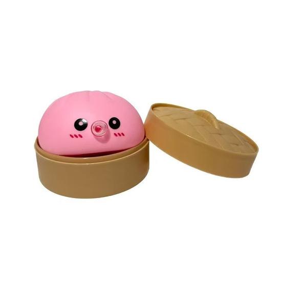 Cartoon Expression Bubble Dumpling Toy Stress Relief Steamed Bun Squeeze Fidget Toy Hand Relaxation Decompression Tool