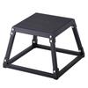 Plyometric Jump Box, 12 Inch Plyo Box, Steel Plyometric Platform and Jumping Agility Box, Anti-Slip Fitness Exercise Step Up Box for Home Gym
