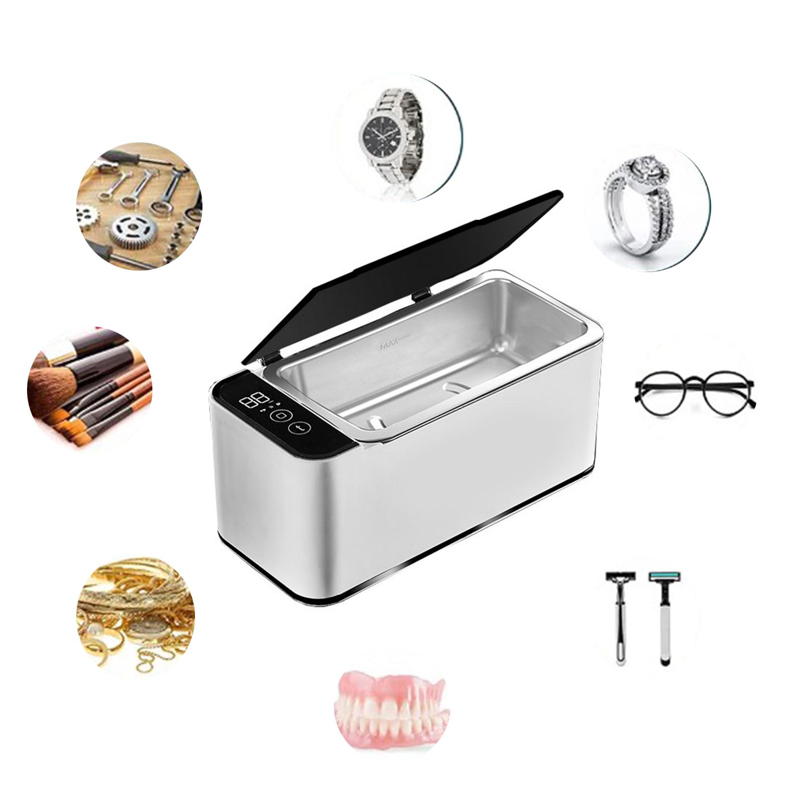 

Универсальная ультразвуковая чистящая машина для ювелирных изделий, стекол, ультразвуковая чистящая машина для глубокой очистки, инструмент для мойки зубных протезов