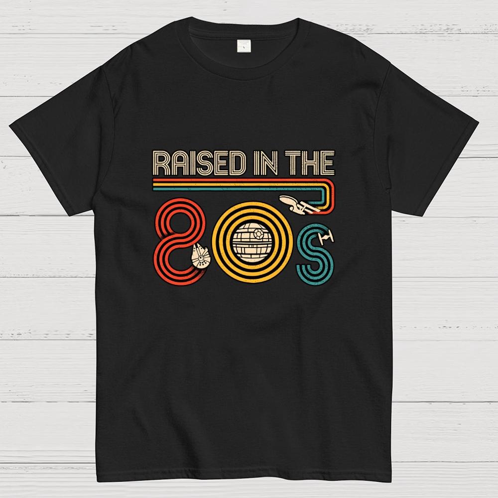 I Was Raised In the 80s Cotton Casual Cool Loose T-Shirt