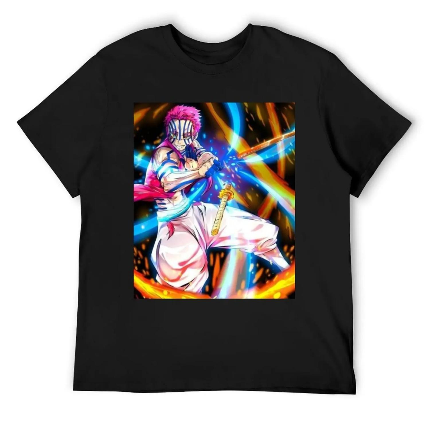 Akaza T-Shirt vintage t shirts basketball graphic tees cotton graphic tees sweat mens cotton t shirts S