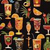 Outdoor Dekostoffe Oxford - Motiv Cocktail | Dx8471