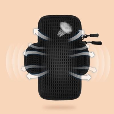 Waterproof Running Phone Arm Bag Lightweight Vertical Running Phone Holder Large Capacity Unisex Armband Sports Phone Bag