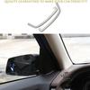 A Pillar Horn Strip Cover Trim 2pcs For Mercedes-Benz GLK 2009-2015 Matte Silver