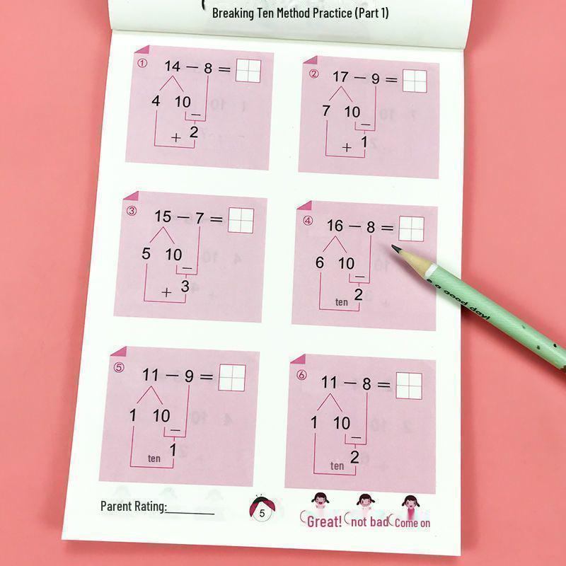 Math Skills 10-in-1 Bundle: Break, Level, Add, Preschool Math, Word Problems.