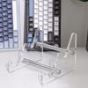 Acrylic Keyboard Stand Computer Mechanical Keyboard Rack Storage Mechanical Keyboard Holder for Gaming Programming