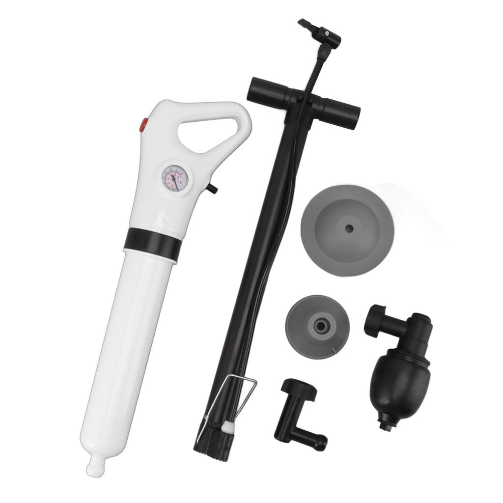 Toilettenpömpel Pneumatischer Abflussreiniger Manuelles Reinigungswerkzeug für Badezimmer Sanitär Waschbecken