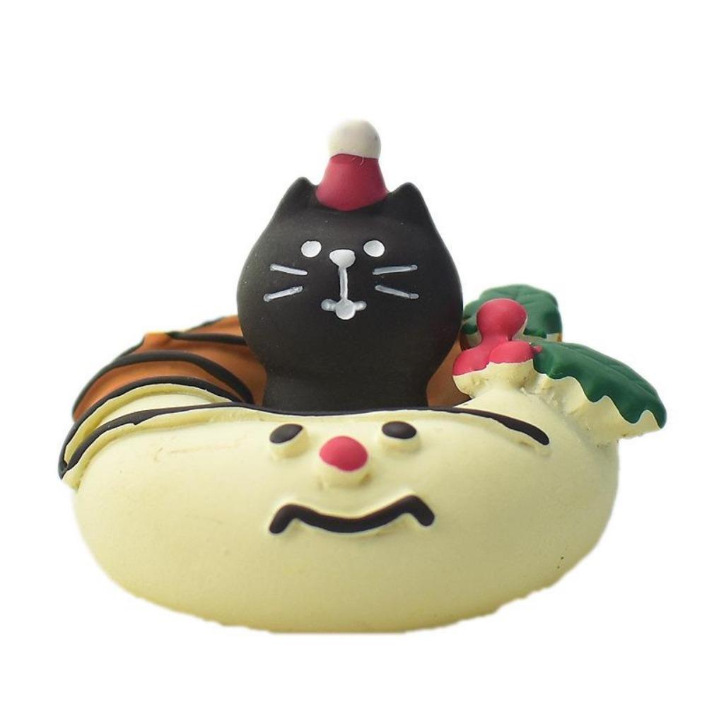 Japan Zakka Frohe Weihnachten Japan Deko Bücherregal Dekoration Szene Sammlerstück Wohndekor Kunstharz Handwerk Japan Miniatur Ornamente