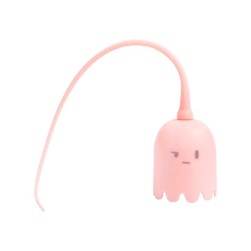 Electric Smart Silicone Tail Pet Toy for Cats with Automatic Rotating Ball