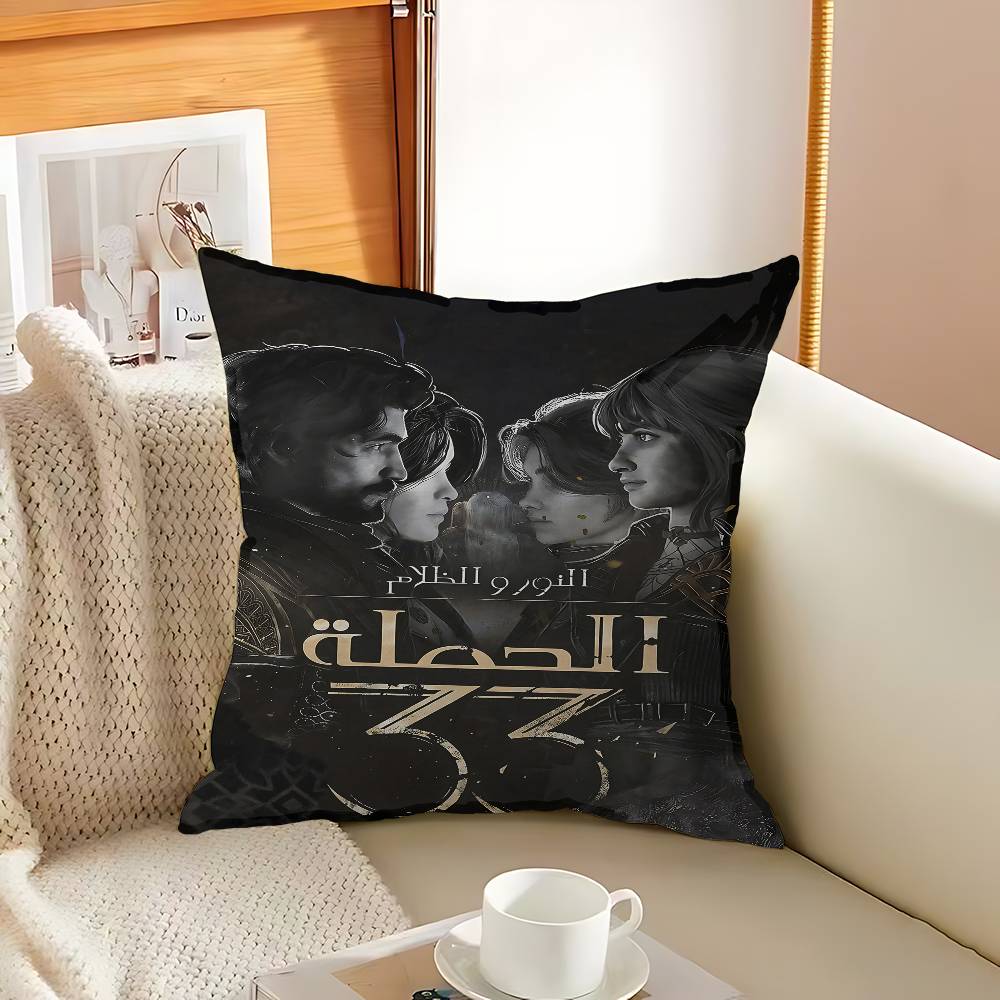 

Game C-Clair O-Obscur E-Expedition 33 Pillow Gift Home Office Decoration Bedroom Sofa Car Cushion Cover Case 45x45 12x12Inch