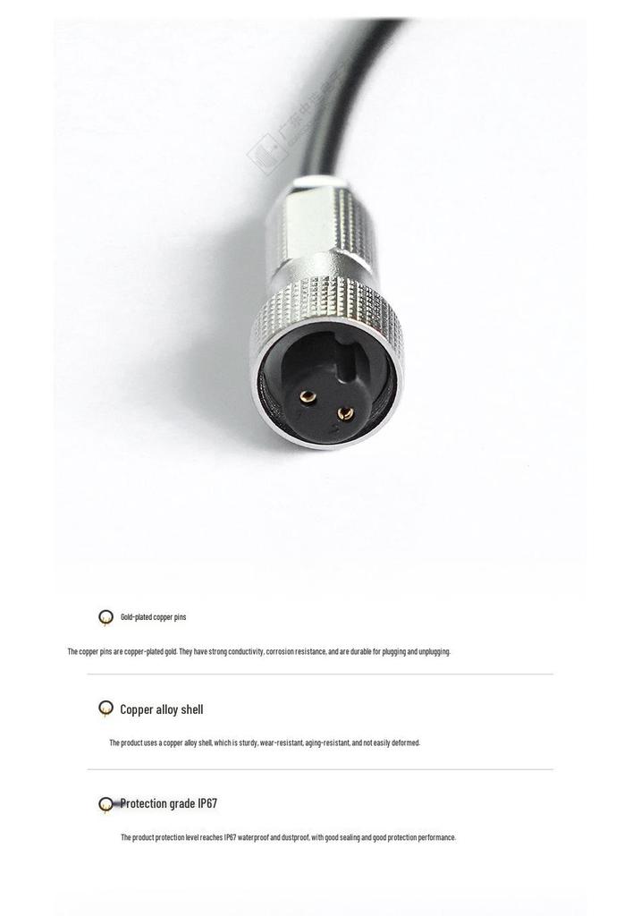 Waterproof Aviation Plug: 2-7 Core Unshielded Wire Harness Terminal Connector with Female Socket & Male Seat