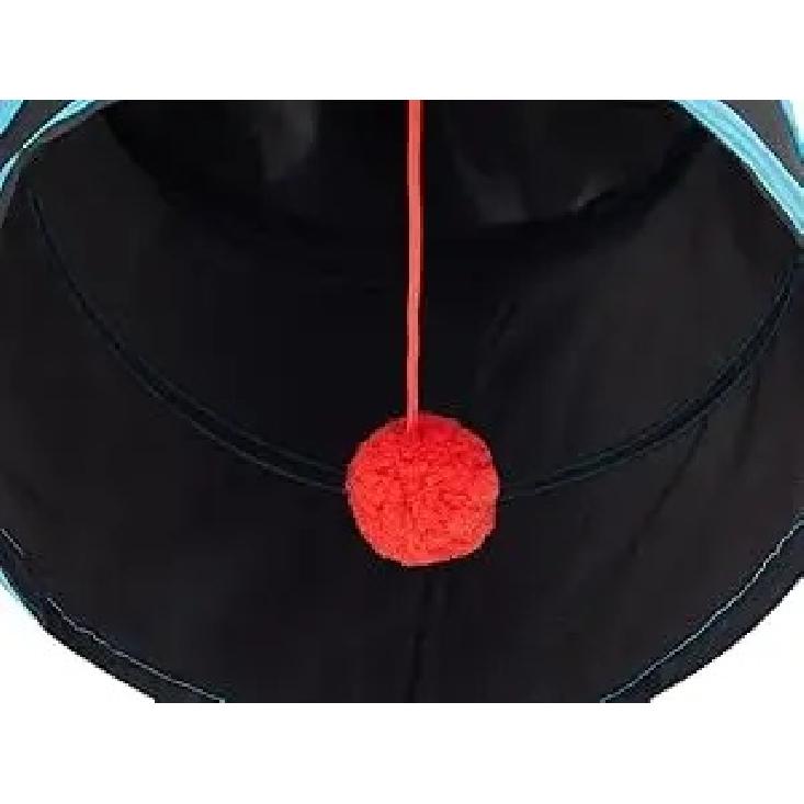 Pet Cat Tunnel Tube Cat Toys 3 Way Collapsible Tunnels for Indoor Cats Kitty Bored Peek Hole Toy Ball  cat accessories