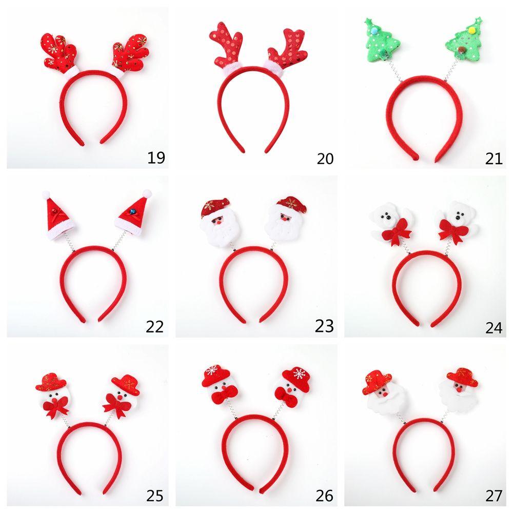 Antlers Hair Accessories Christmas Headbands Christmas Decorations Reindeer Headwear Xmas Hairband