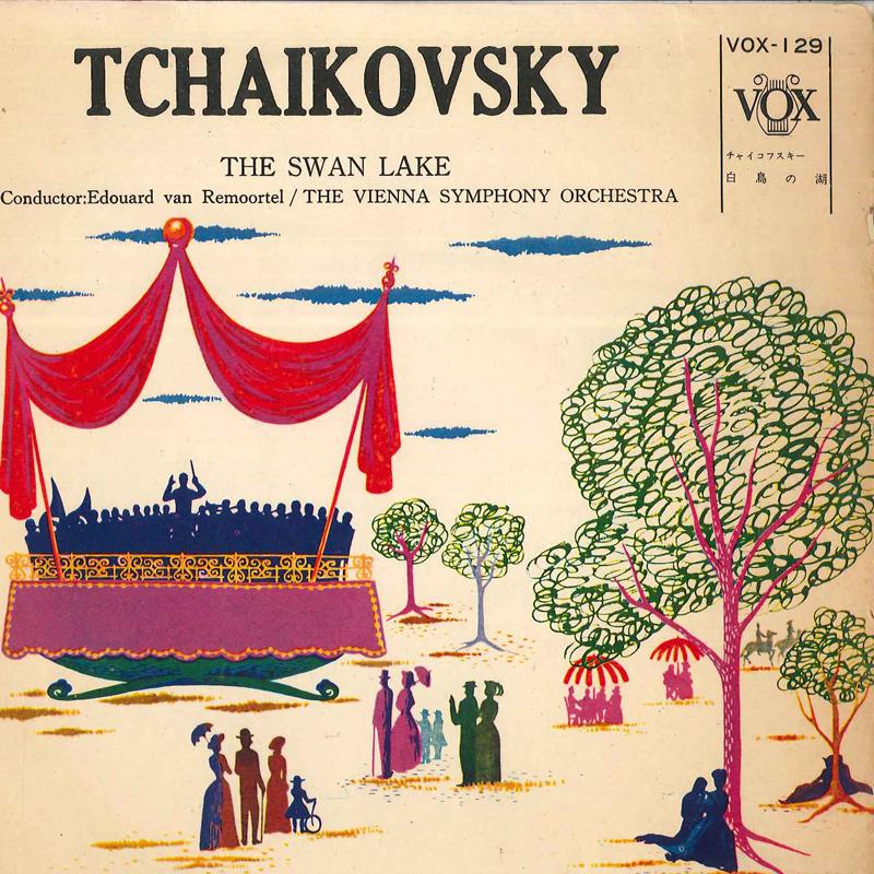 

7inch Record EDOUARD VAN REMOORTEL CONDUCTING TH - Tchaikovsky The Swan Lake VOX129 VOX Japan Classical Used
