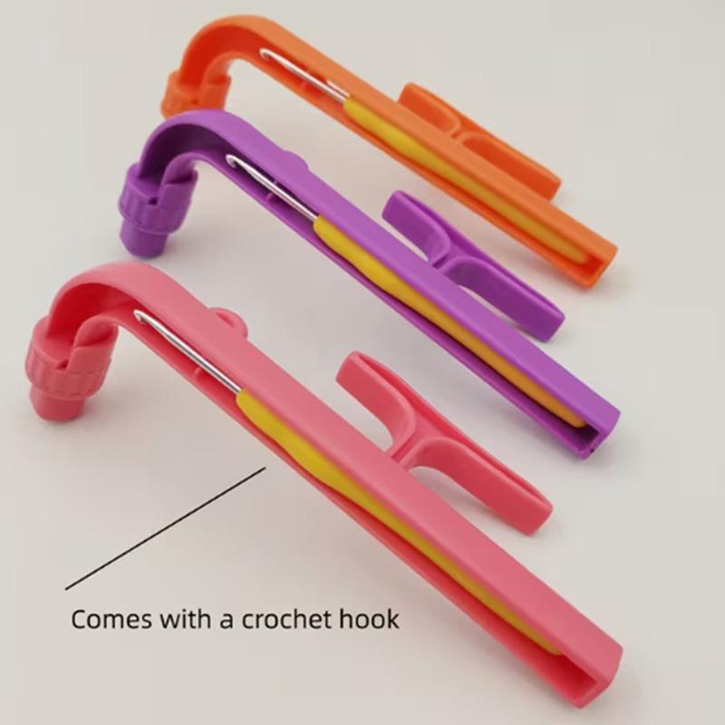 Practical Crochet Helper Tool for Beginners Handmade Knitting Craft DIY Knit Accessory Sewing Knitting Tools Supplies