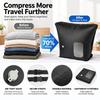 Clear Viewing Window Compression Storage Bag for Reinforced Straps Compression Storage Bag Type