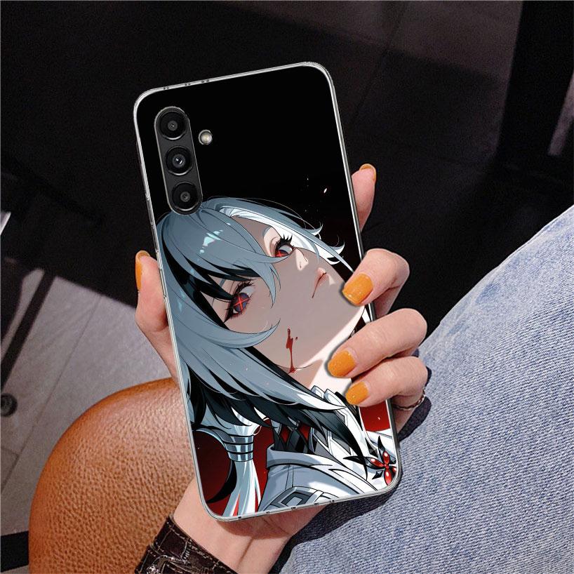 Arlecchino Genshin Impact Phnoe Case for Samsung Galaxy A17 A37 A57 A16 A26 A36 A56 A15 A14 A13 A55 A54 A53 A35 A34 A33 A25 A24