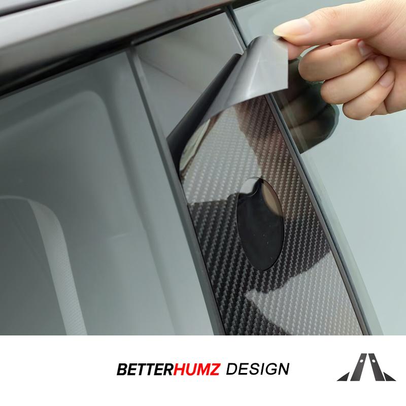 For Tesla Model 3 Highland 2026 Model Y 2019-2026 Juniper Car Body A B Center Pillar TPU Protector Film Decoration Accessories