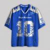 Tricou cu Semnătură Diego Maradona #10 – Albastru Vintage Tricou Fan Fotbal Cadou