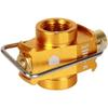 Camping Gas Sparare Plus Gasomvandlare Växlare Påfyllning Platt Tank Omvandlingsadapter Camping Gasadapter Ventil,Guld