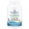 Nordic Naturals, Ultimate Omega®, Plant-Based, with D3 + K2, Lemon, 60 Softgels
